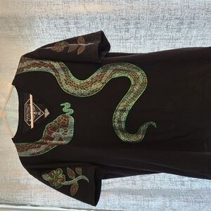 Black Label Green Short Sleeve Tee Vibrant Style